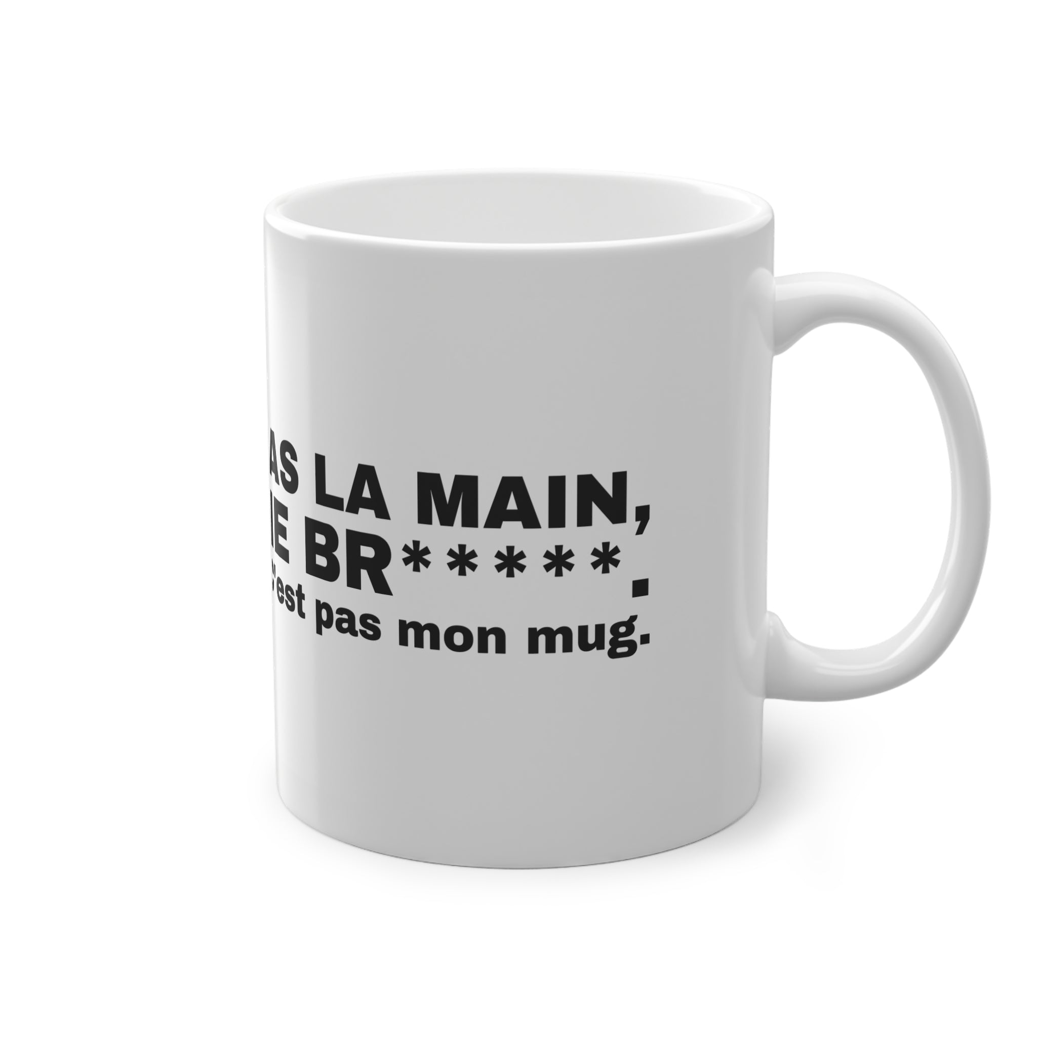 JE TE SERRE PAS LA MAIN, J'VIENS DE ME BR*****.