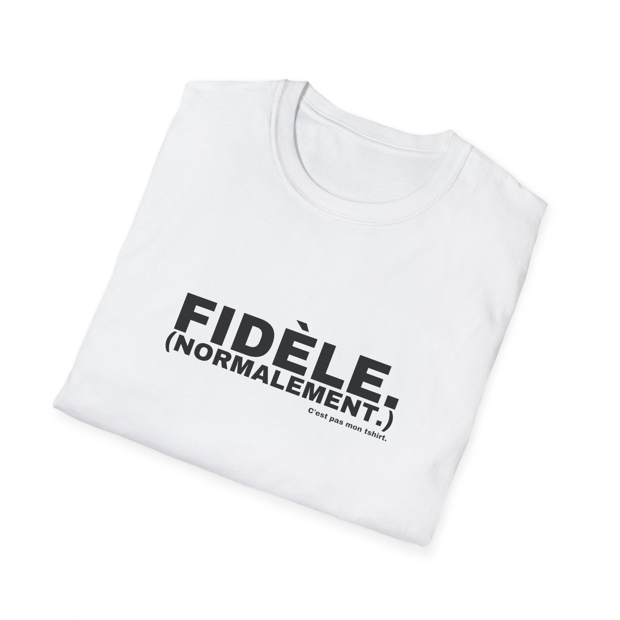 FIDÈLE. (NORMALEMENT.)