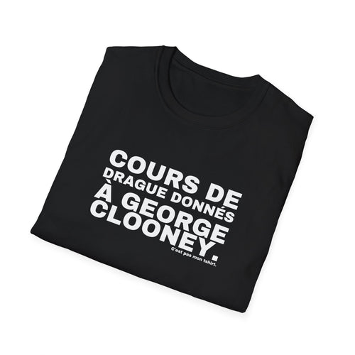 COURS DE DRAGUE DONNÉS À GEORGE CLOONEY.