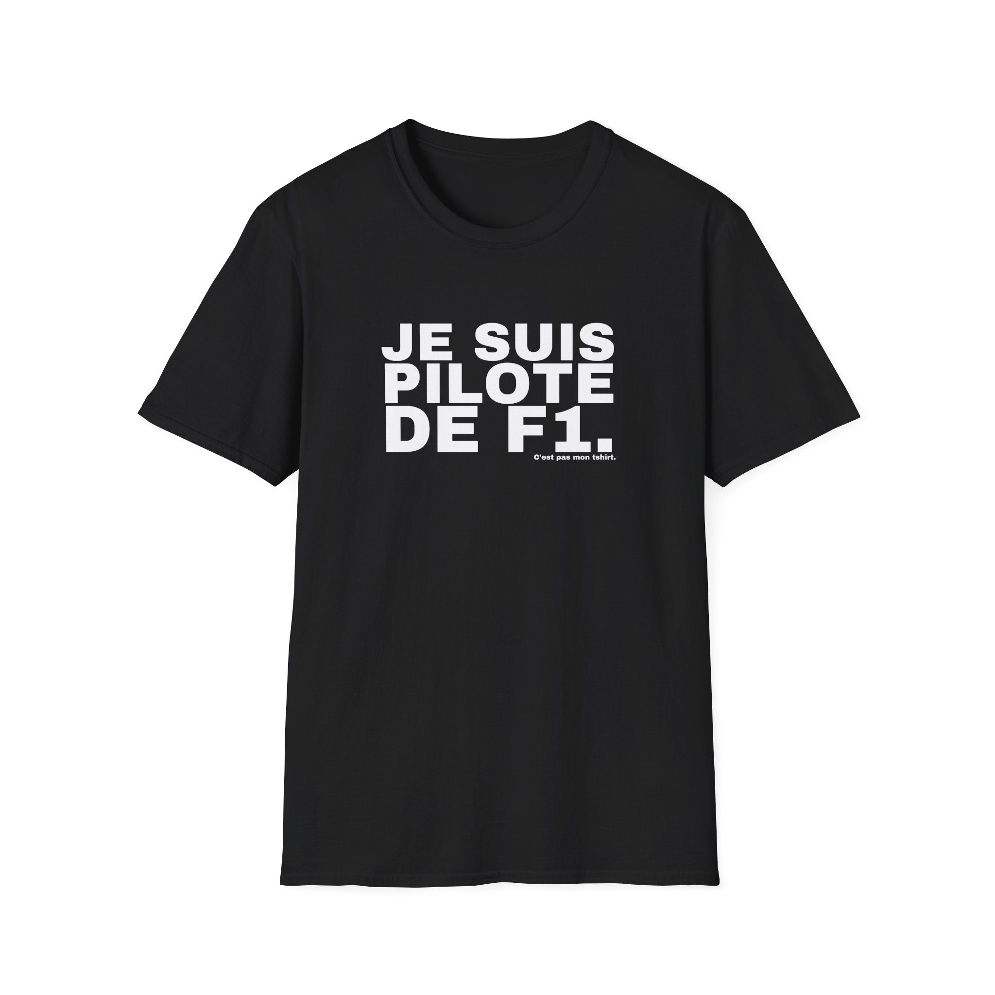 JE SUIS PILOTE DE F1.