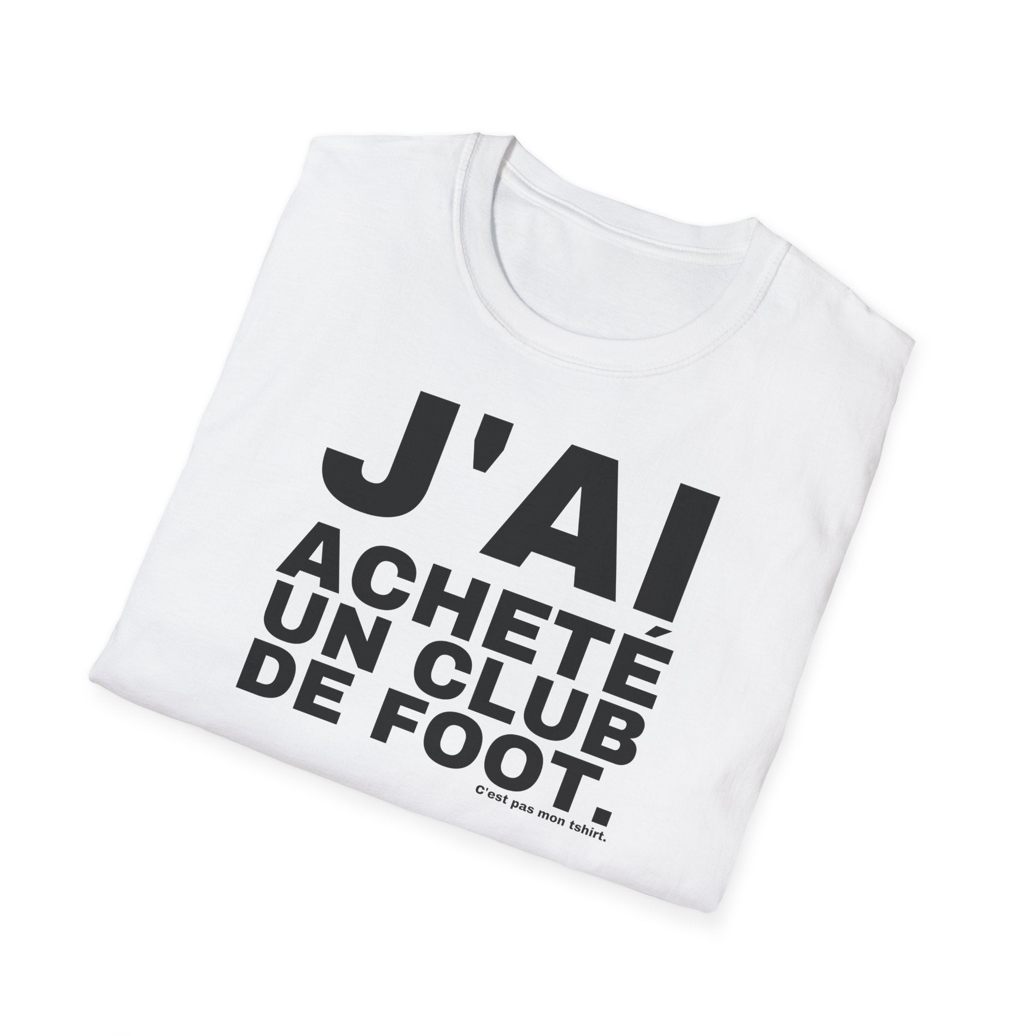 J'AI ACHETÉ UN CLUB DE FOOT.