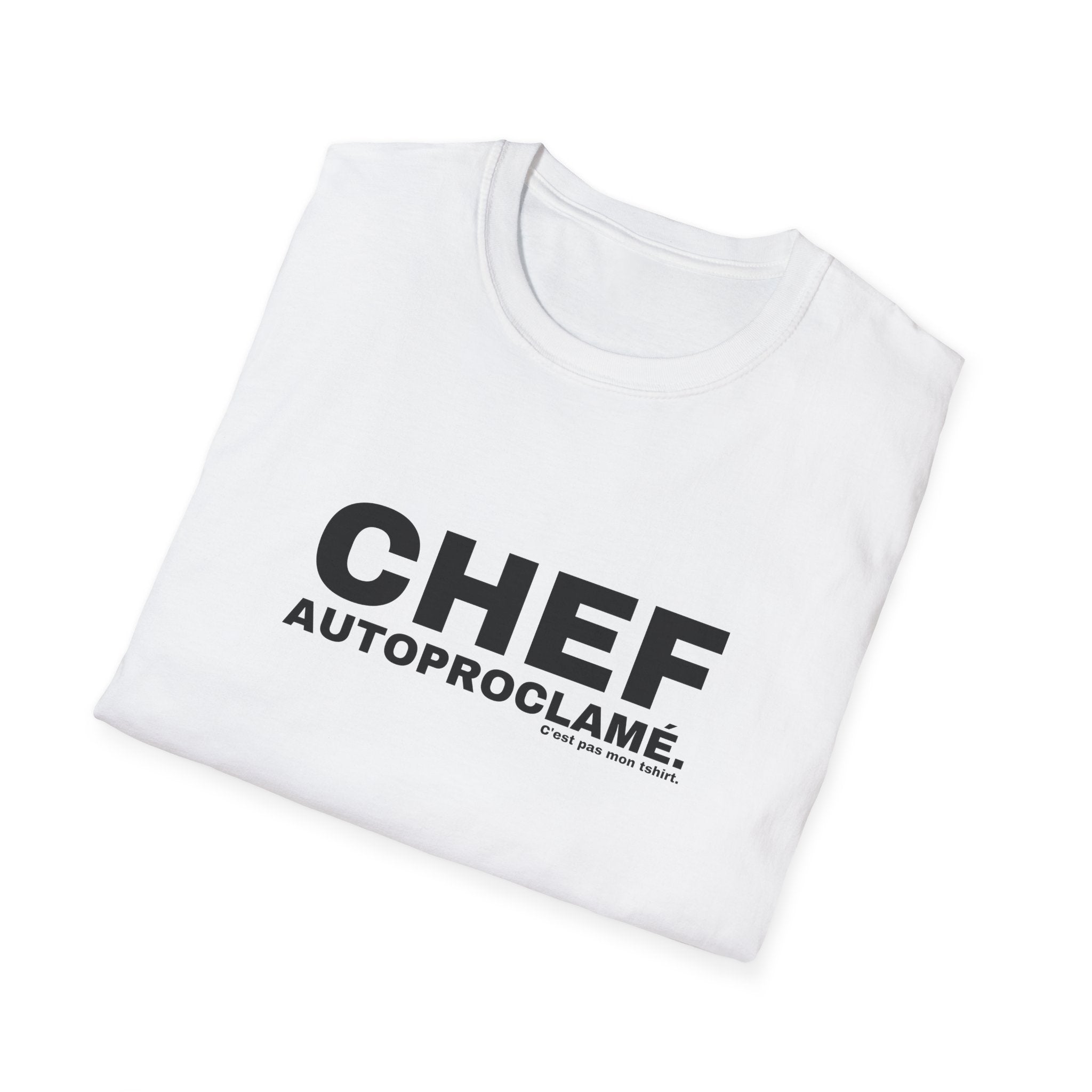 CHEF AUTOPROCLAMÉ.