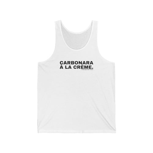 CARBONARA À LA CRÈME.