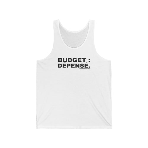 BUDGET : DÉPENSÉ.