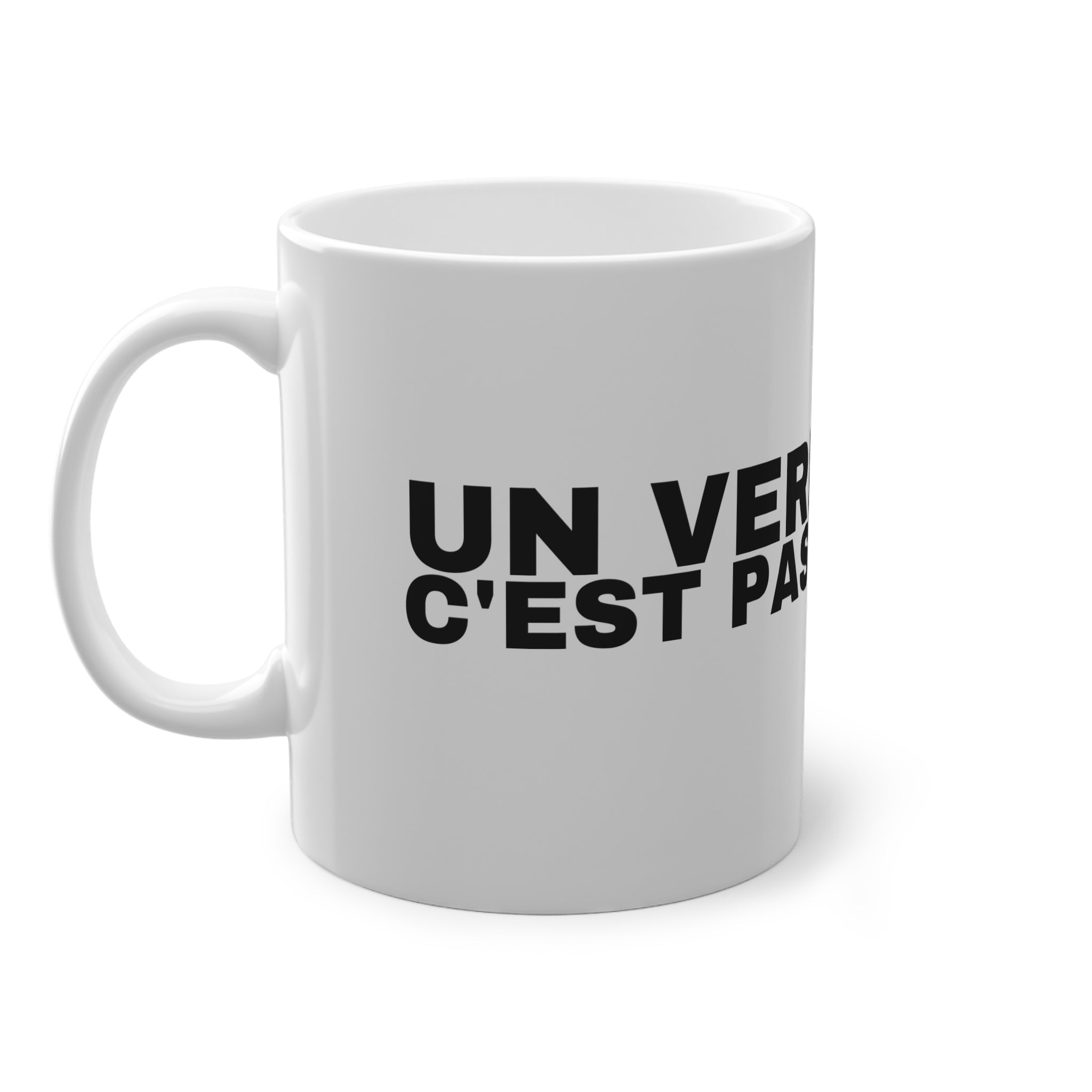 UN VERRE D'EAU C'EST PAS UN VERRE.