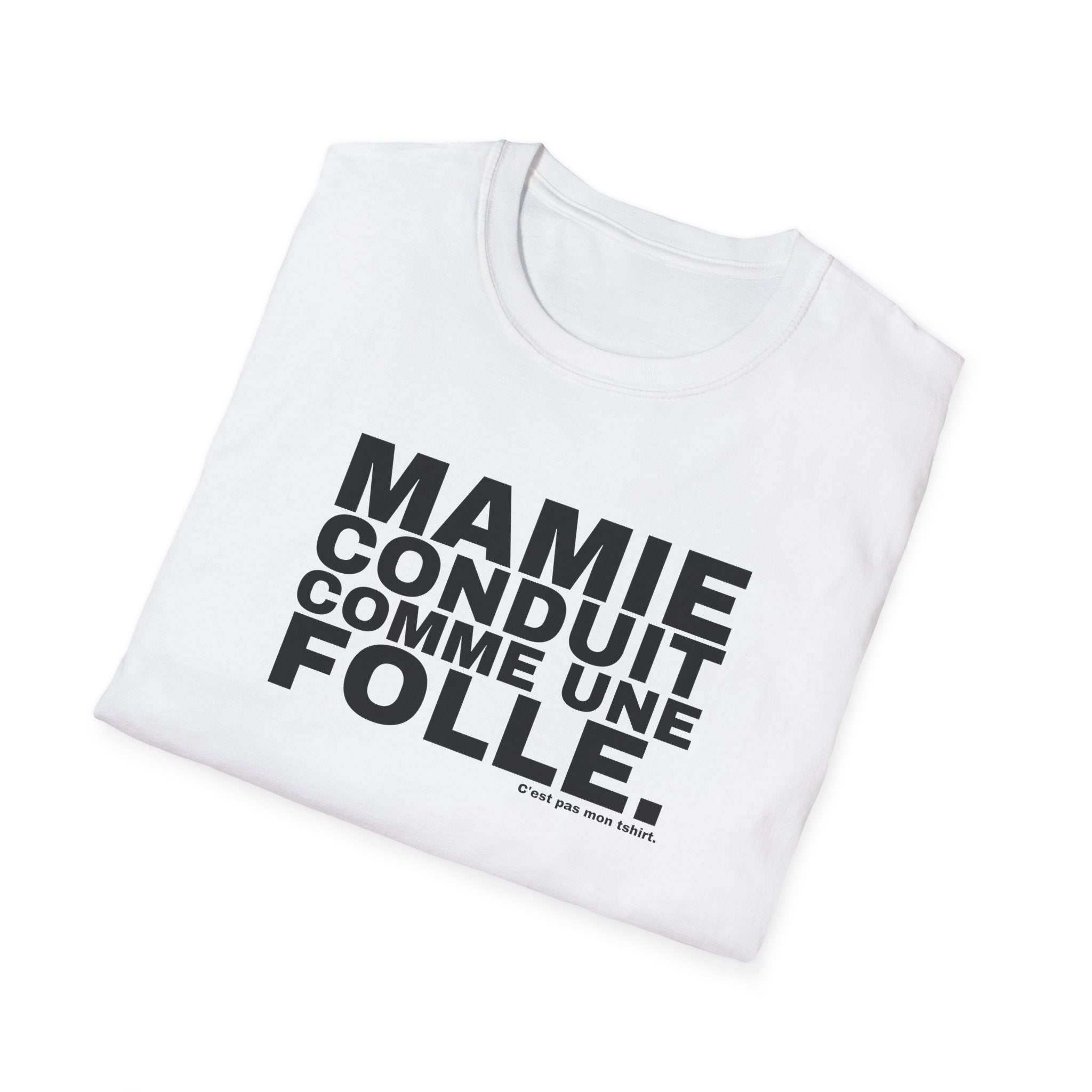 MAMIE CONDUIT COMME UNE FOLLE.