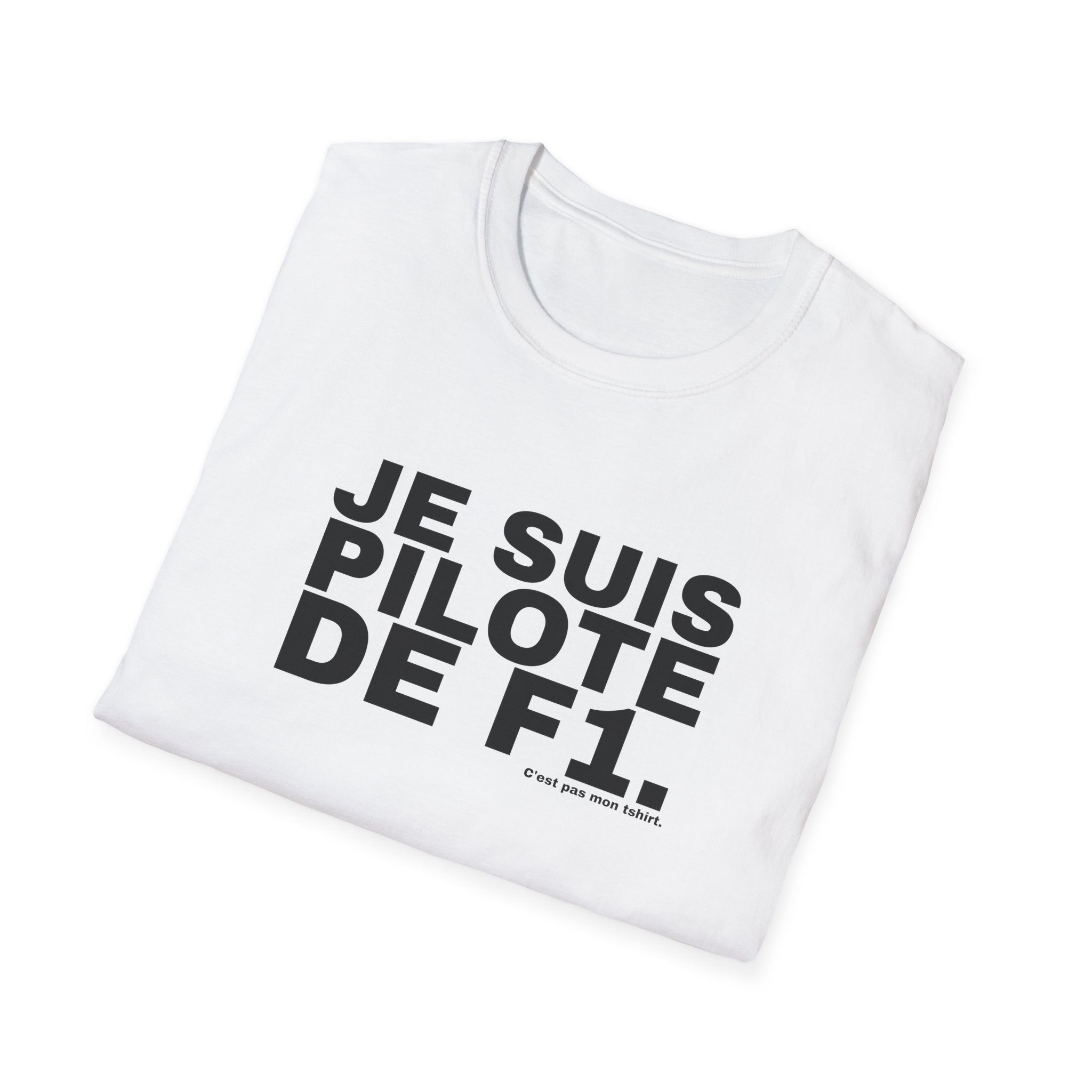 JE SUIS PILOTE DE F1.
