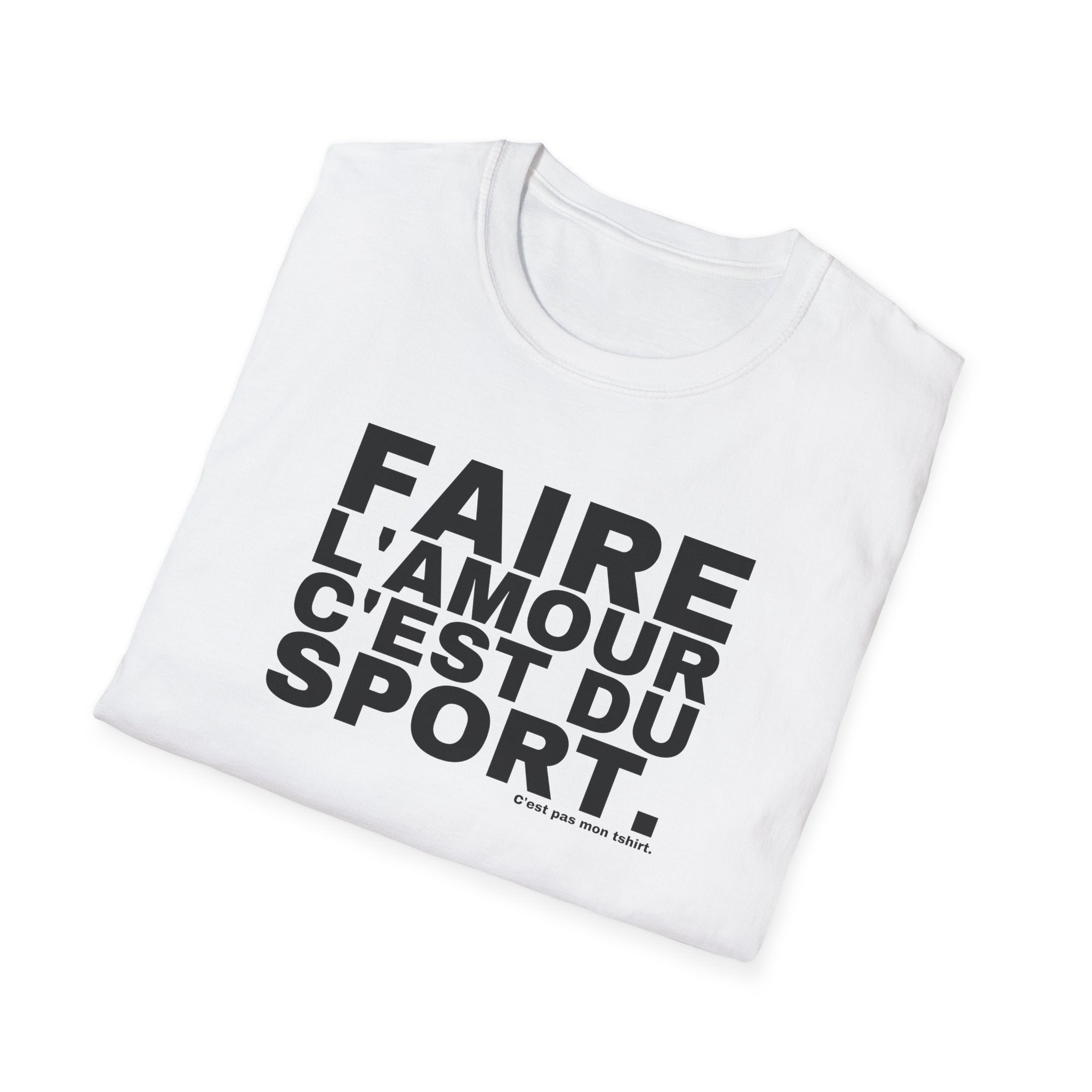 FAIRE L'AMOUR C'EST DU SPORT.