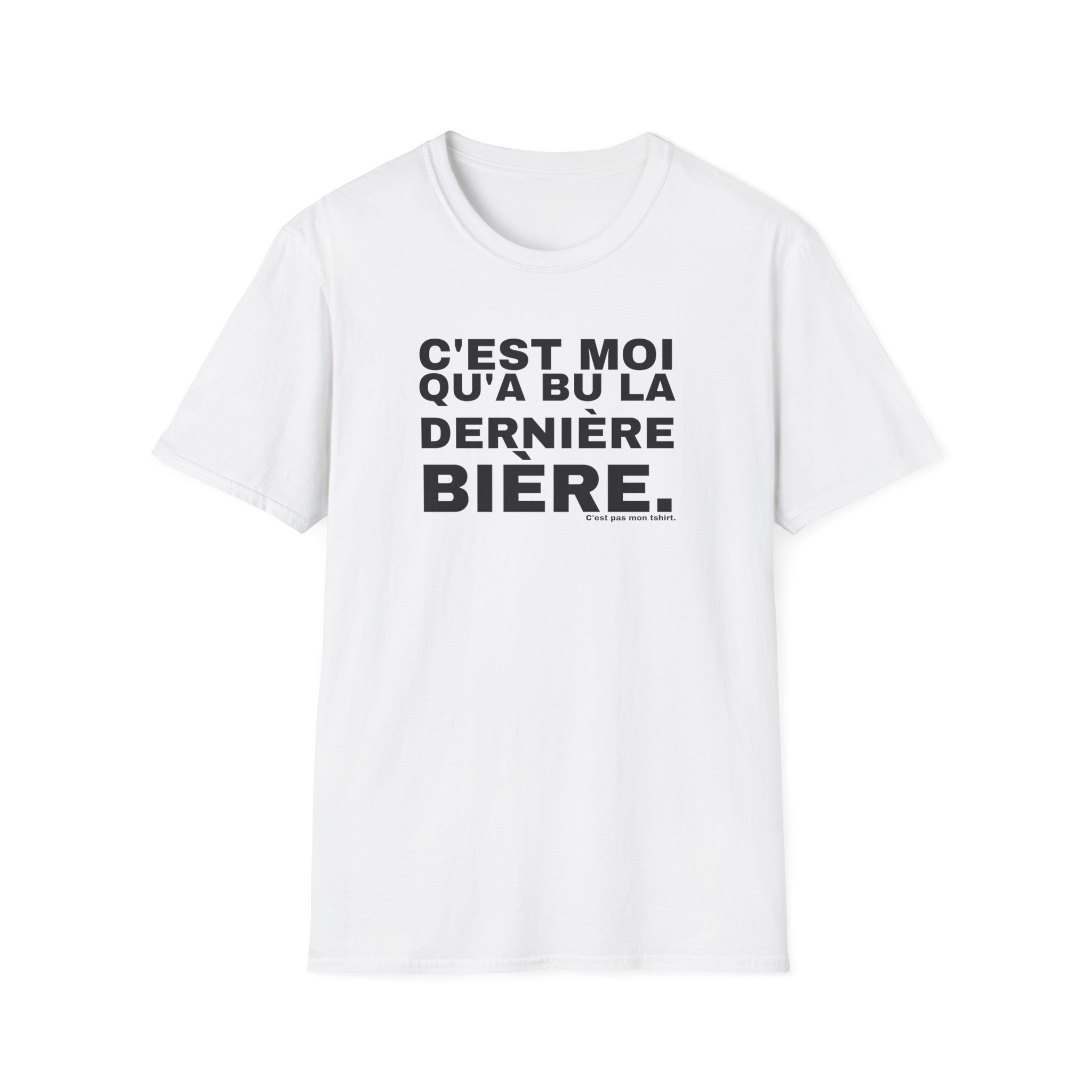 C'EST MOI QU'A BU LA DERNIÈRE BIÈRE.