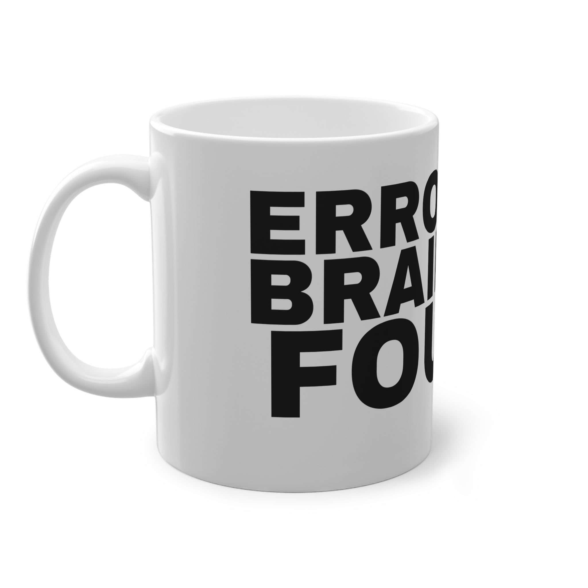 ERROR 404: BRAIN NOT FOUND.