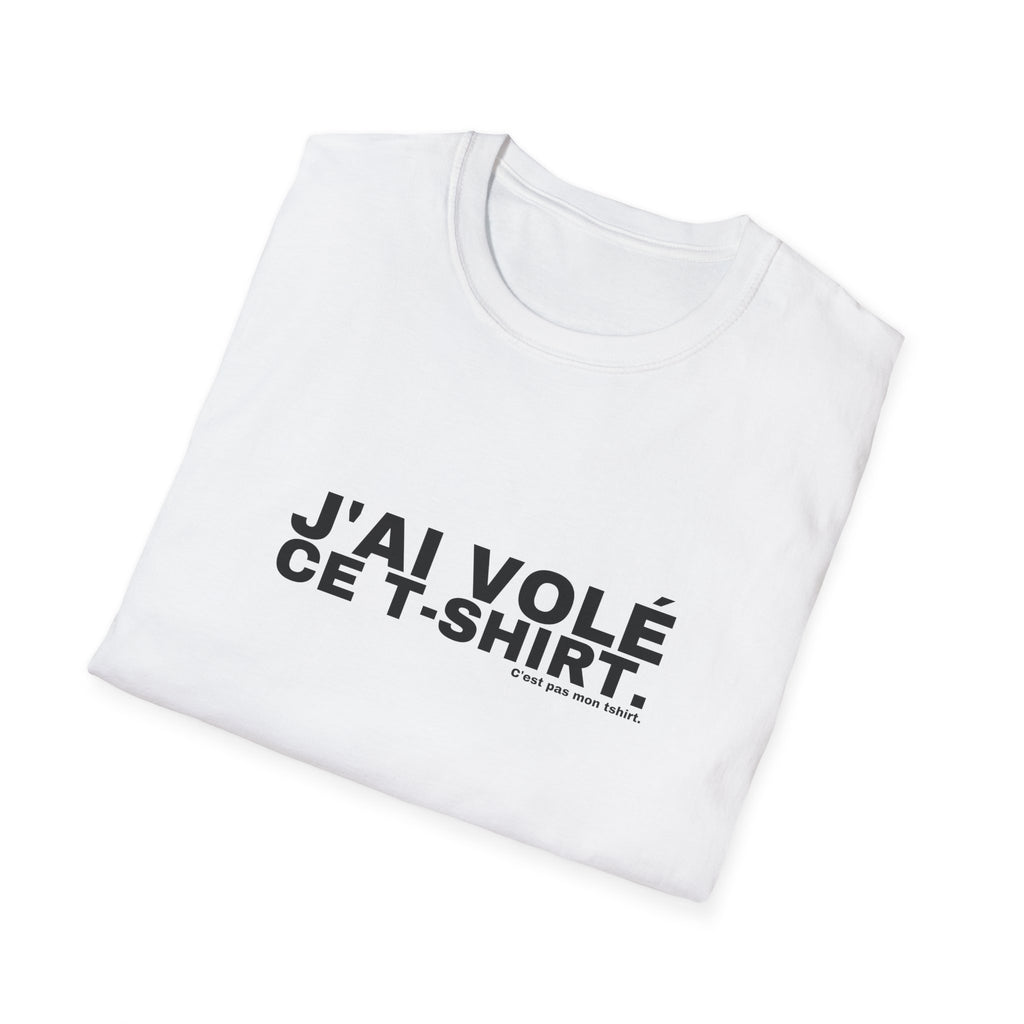 J'AI VOLÉ CE T-SHIRT.
