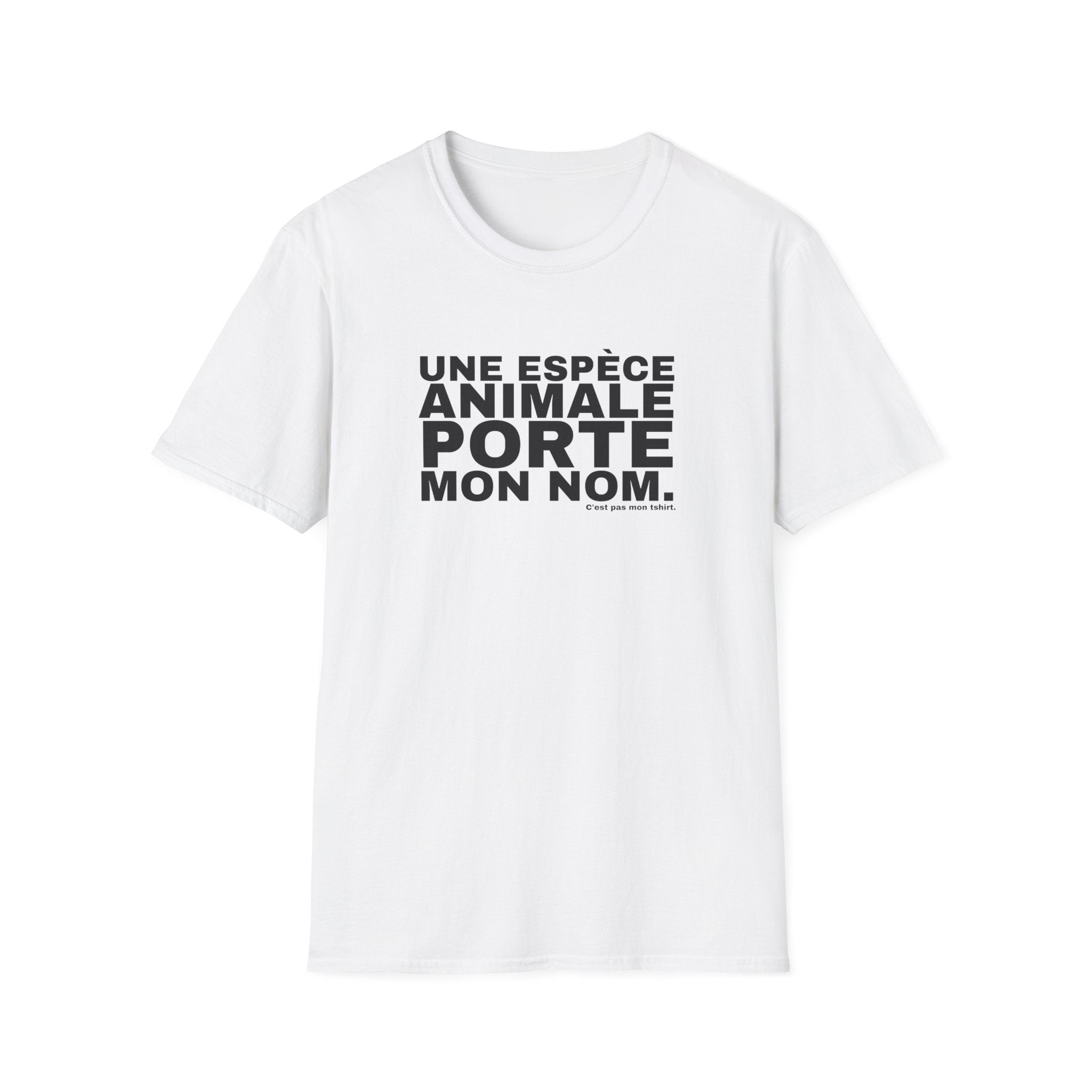 UNE ESPÈCE ANIMALE PORTE MON NOM.
