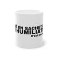 LE THÉ EN SACHET C'EST UNE HUMILIATION.