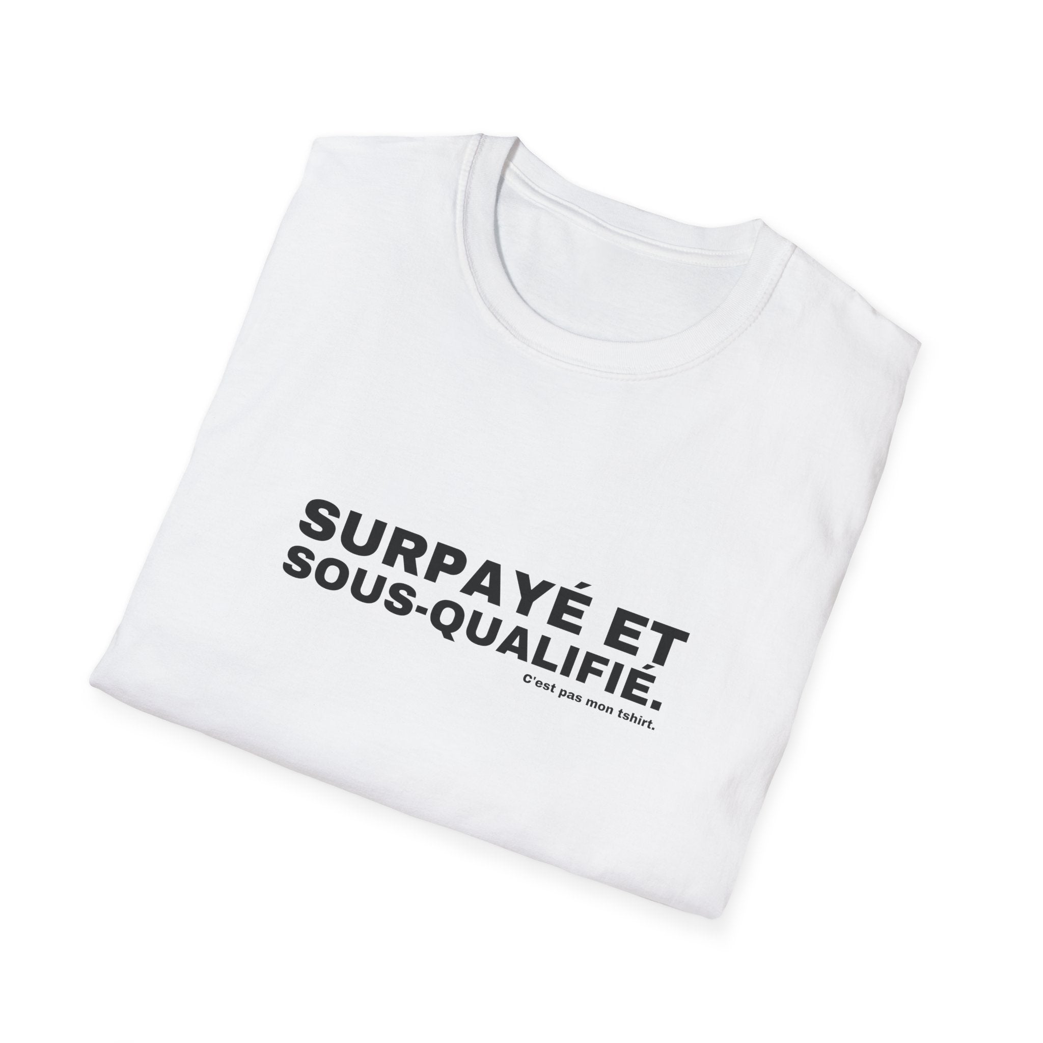 SURPAYÉ ET SOUS-QUALIFIÉ.