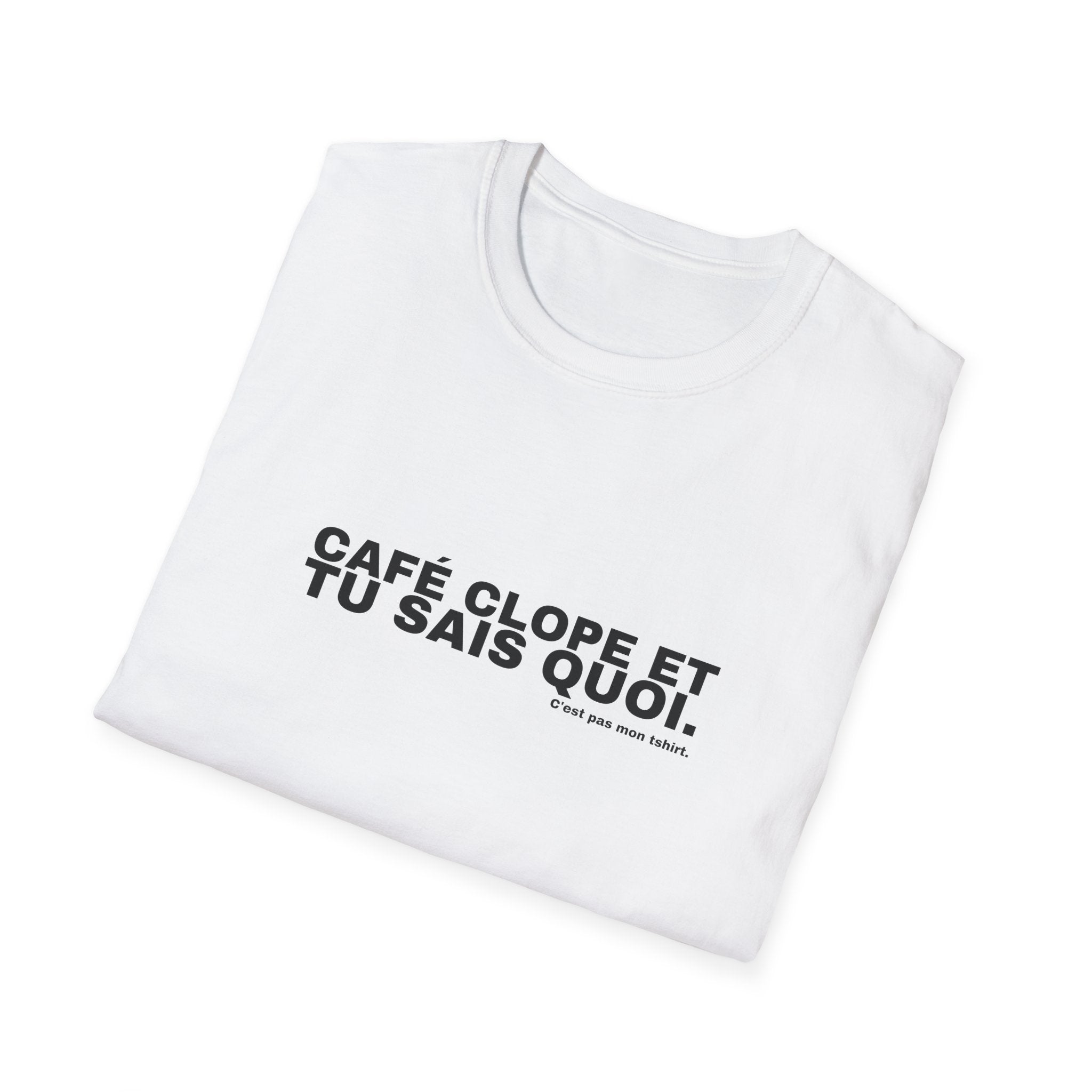 CAFÉ CLOPE ET TU SAIS QUOI.