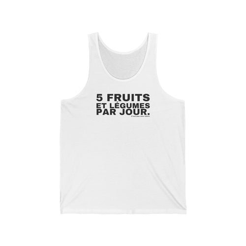 5 FRUITS ET LÉGUMES PAR JOUR.