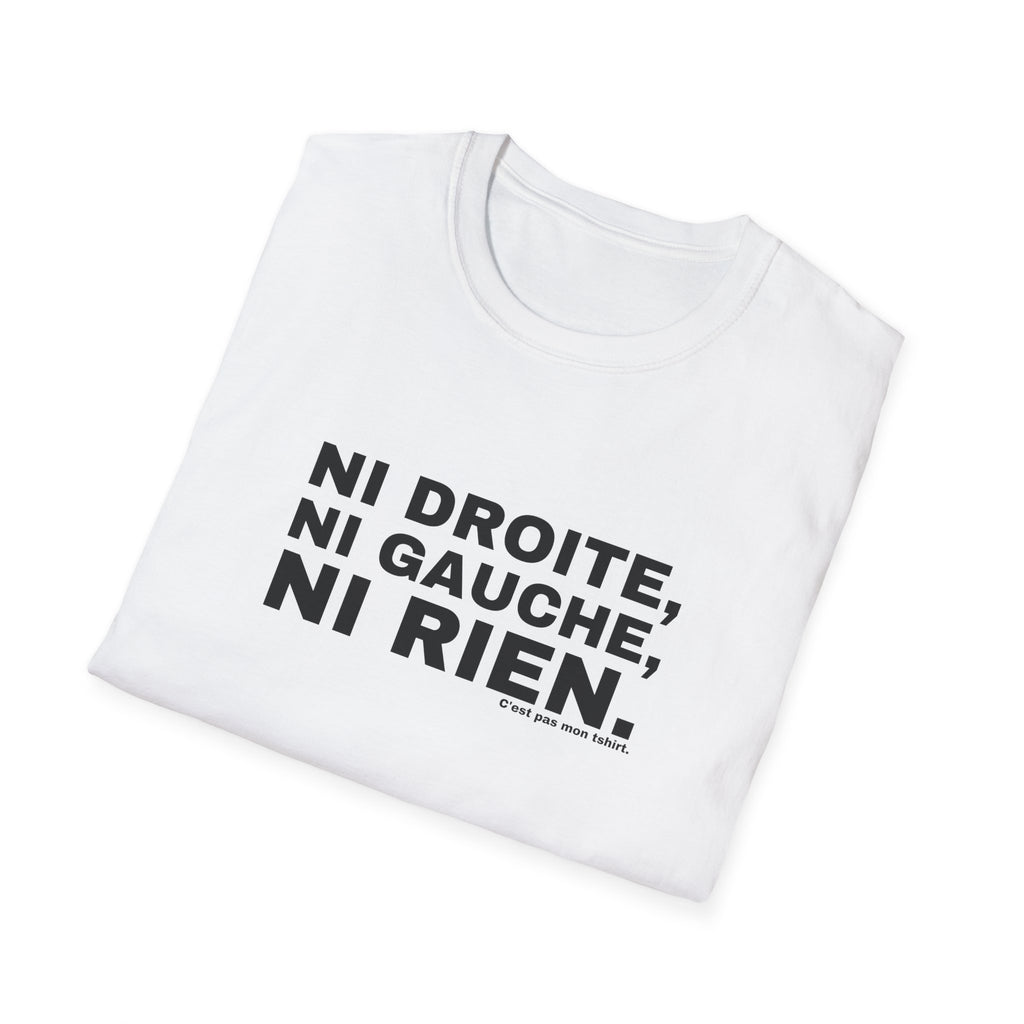 NI DROITE, NI GAUCHE, NI RIEN.