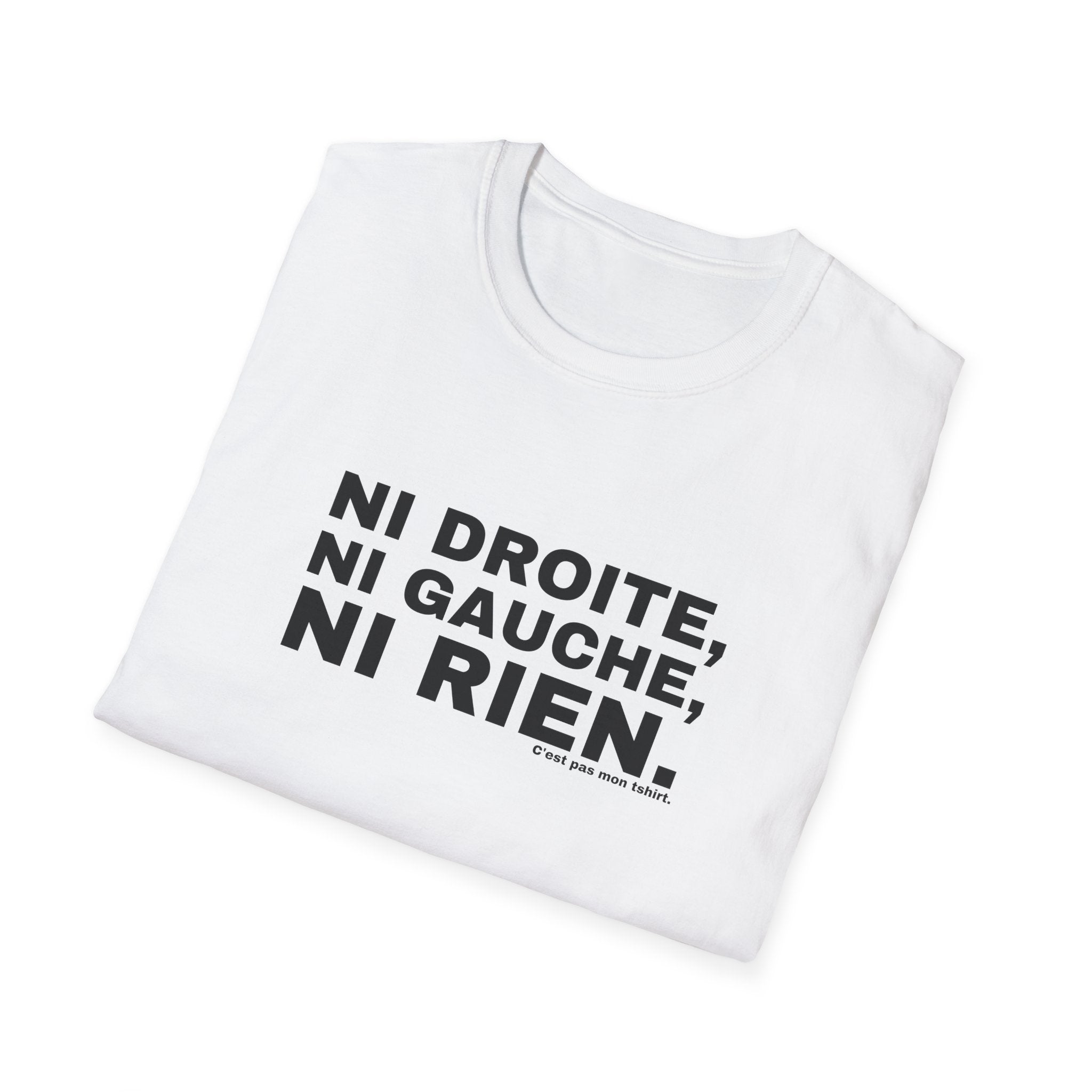 NI DROITE, NI GAUCHE, NI RIEN.