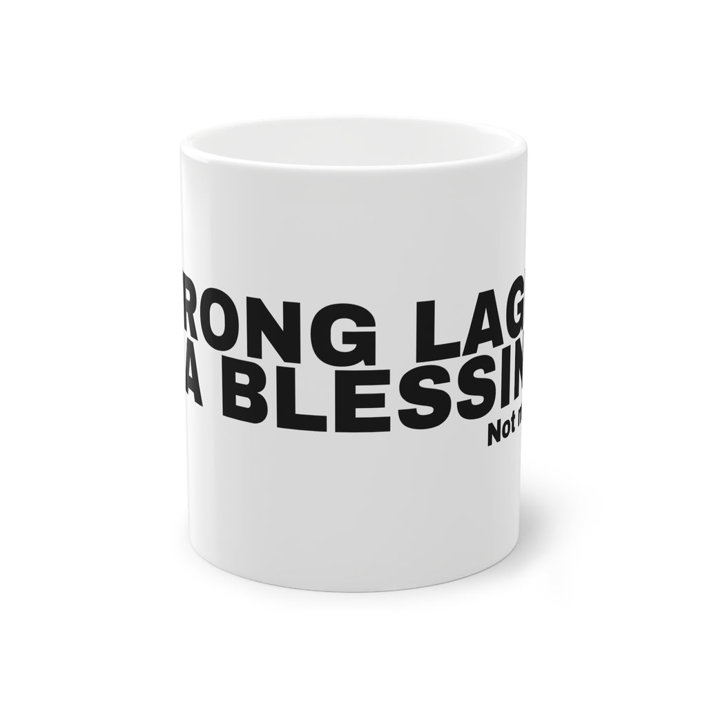 STRONG LAGER IS A BLESSING.