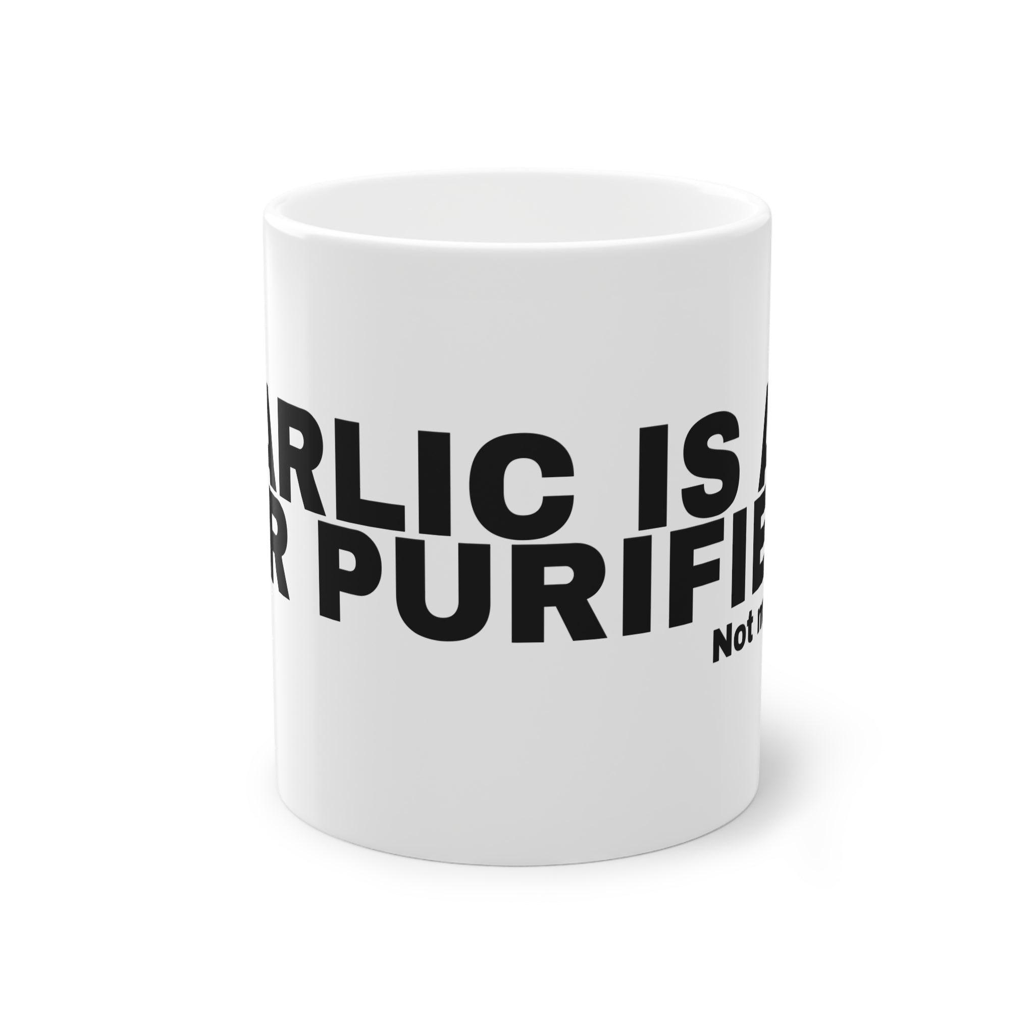 GARLIC IS AN AIR PURIFIER.