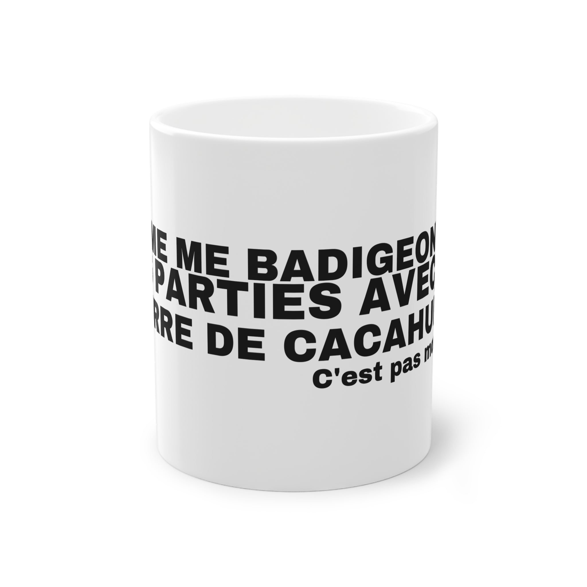 J'AIME ME BADIGEONNER LES PARTIES AVEC DU BEURRE DE CACAHUÈTE.