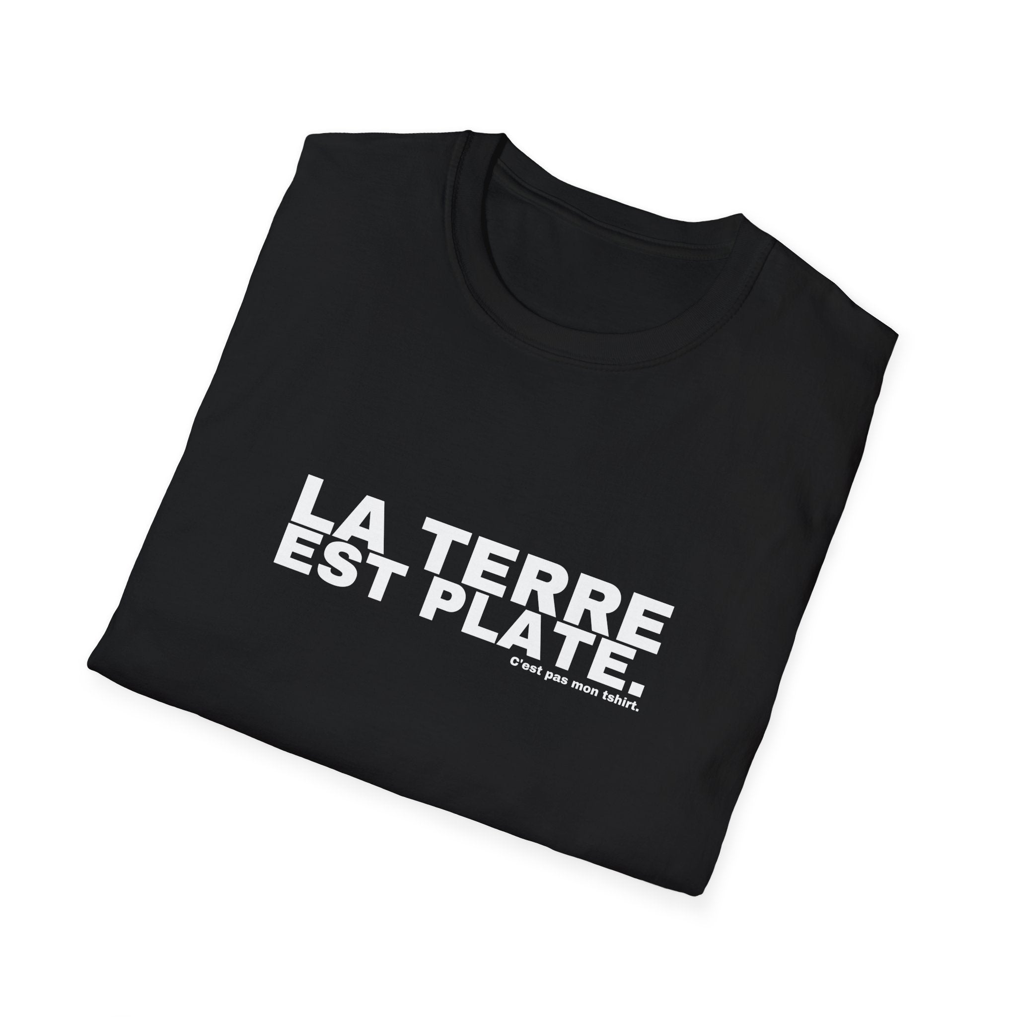 LA TERRE EST PLATE.