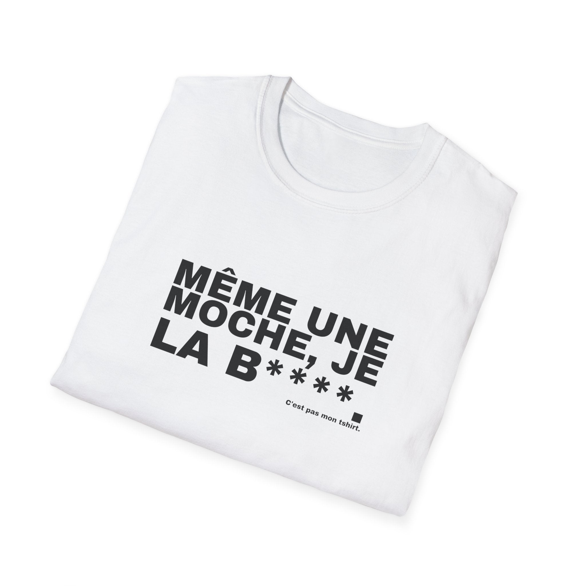 MÊME UNE MOCHE, JE LA B****.