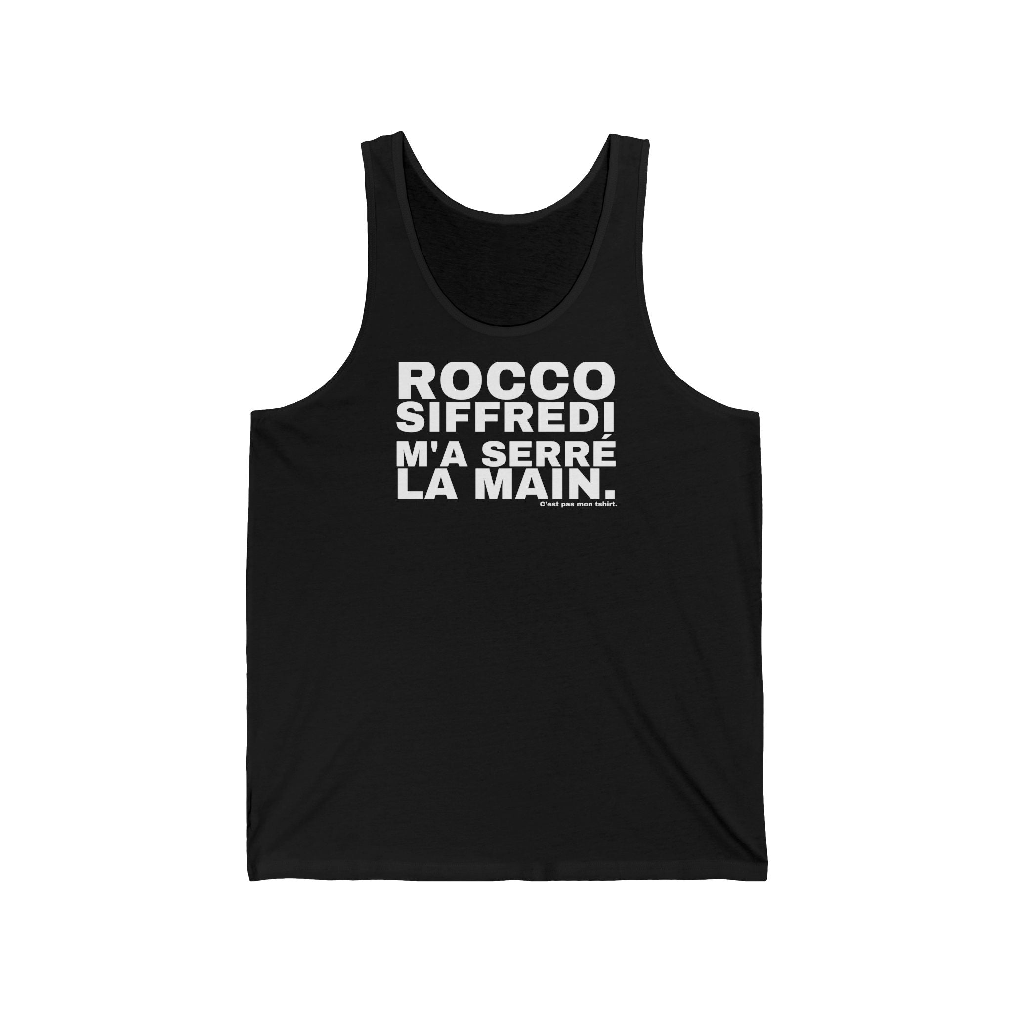ROCCO SIFFREDI M'A SERRÉ LA MAIN.