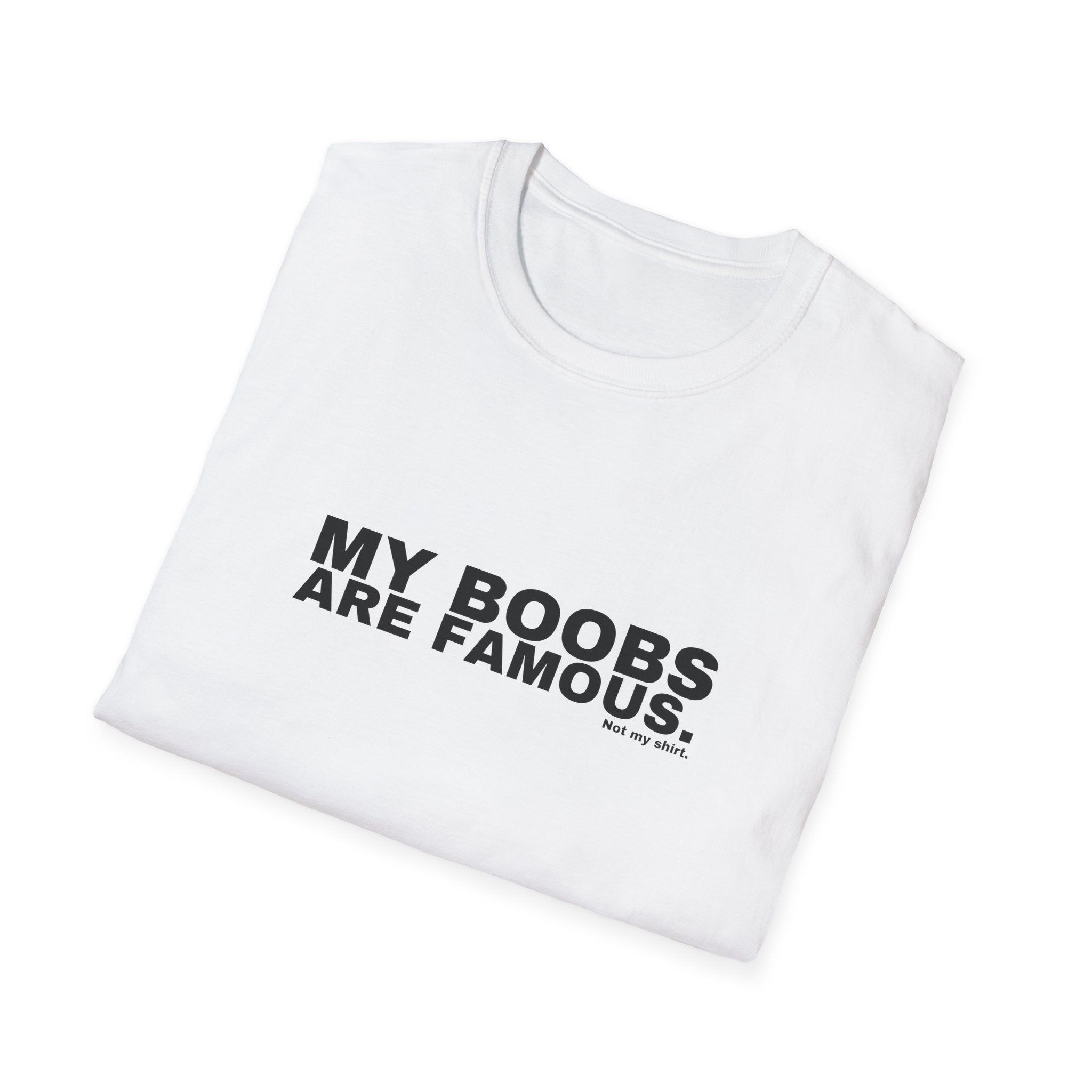 MY BOOBS ARE FAMOUS.