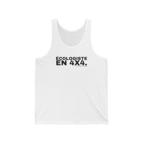 ÉCOLOGISTE EN 4X4.