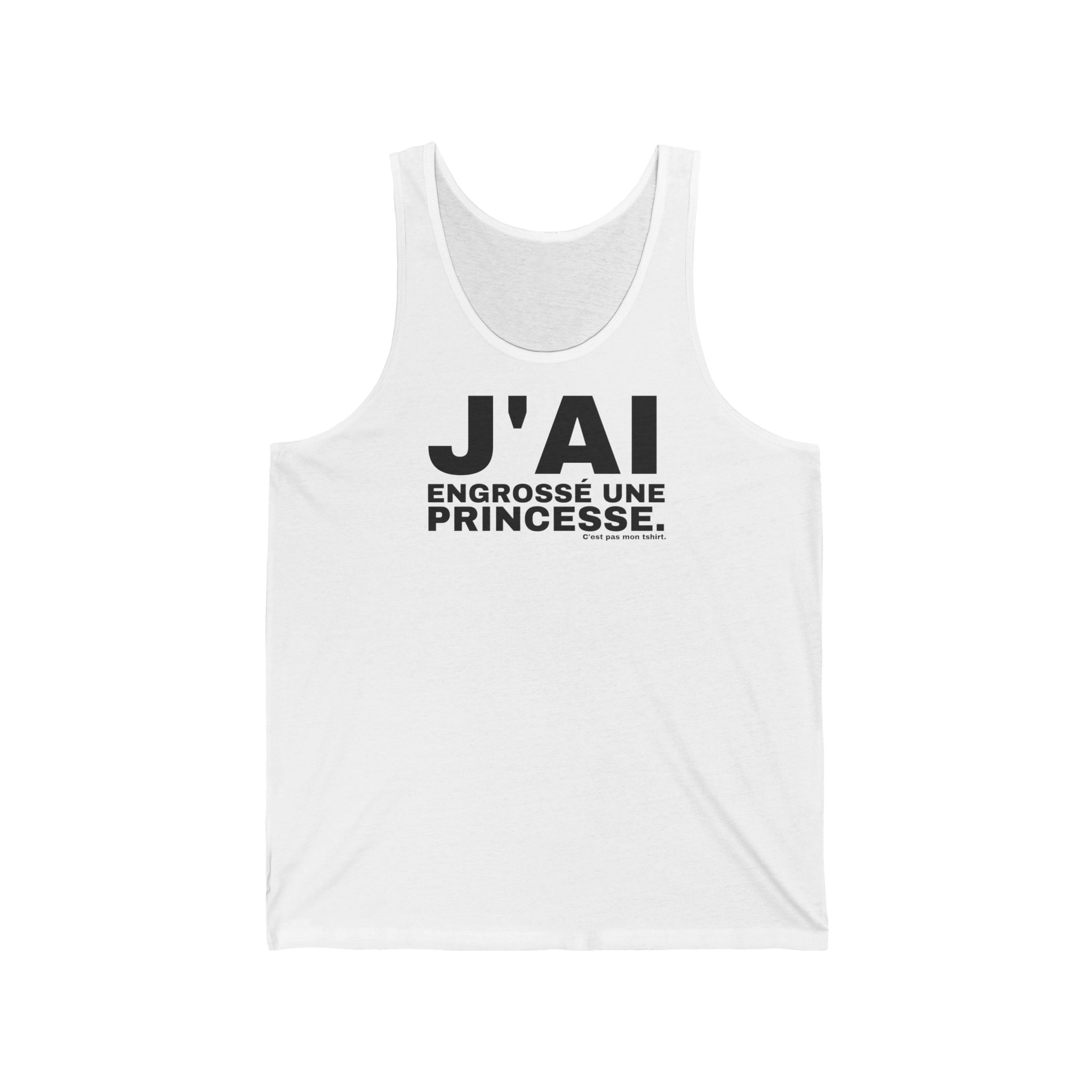 J'AI ENGROSSÉ UNE PRINCESSE.