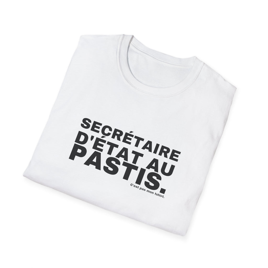 SECRÉTAIRE D'ÉTAT AU PASTIS.