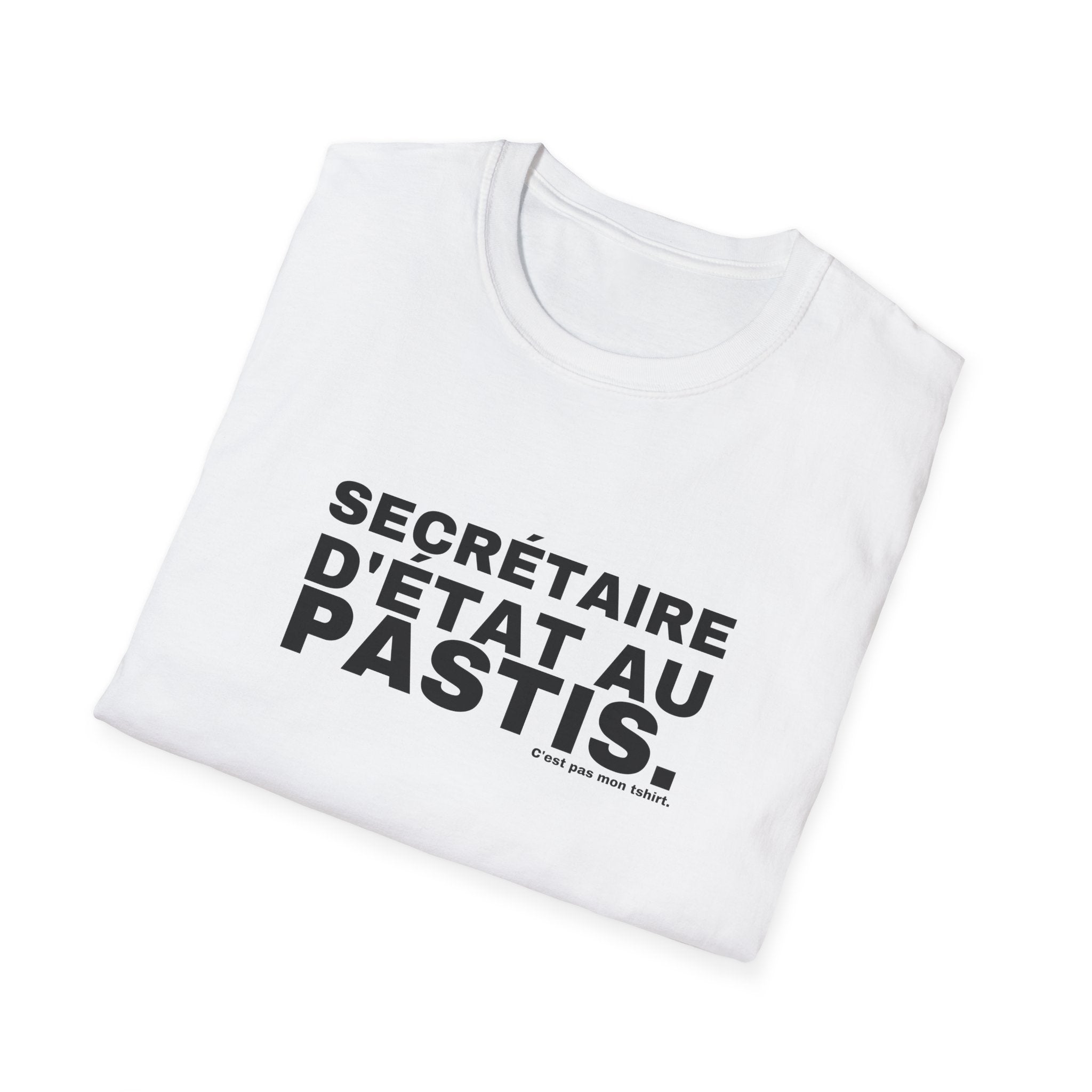SECRÉTAIRE D'ÉTAT AU PASTIS.
