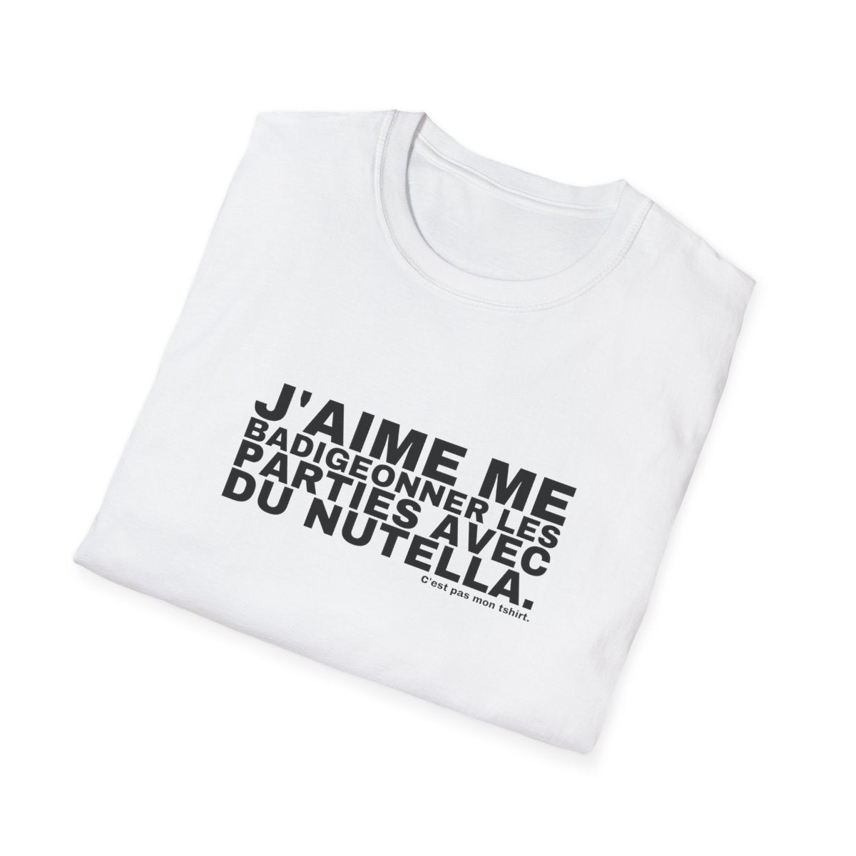 J'AIME ME BADIGEONNER LES PARTIES AVEC DU NUTELLA.