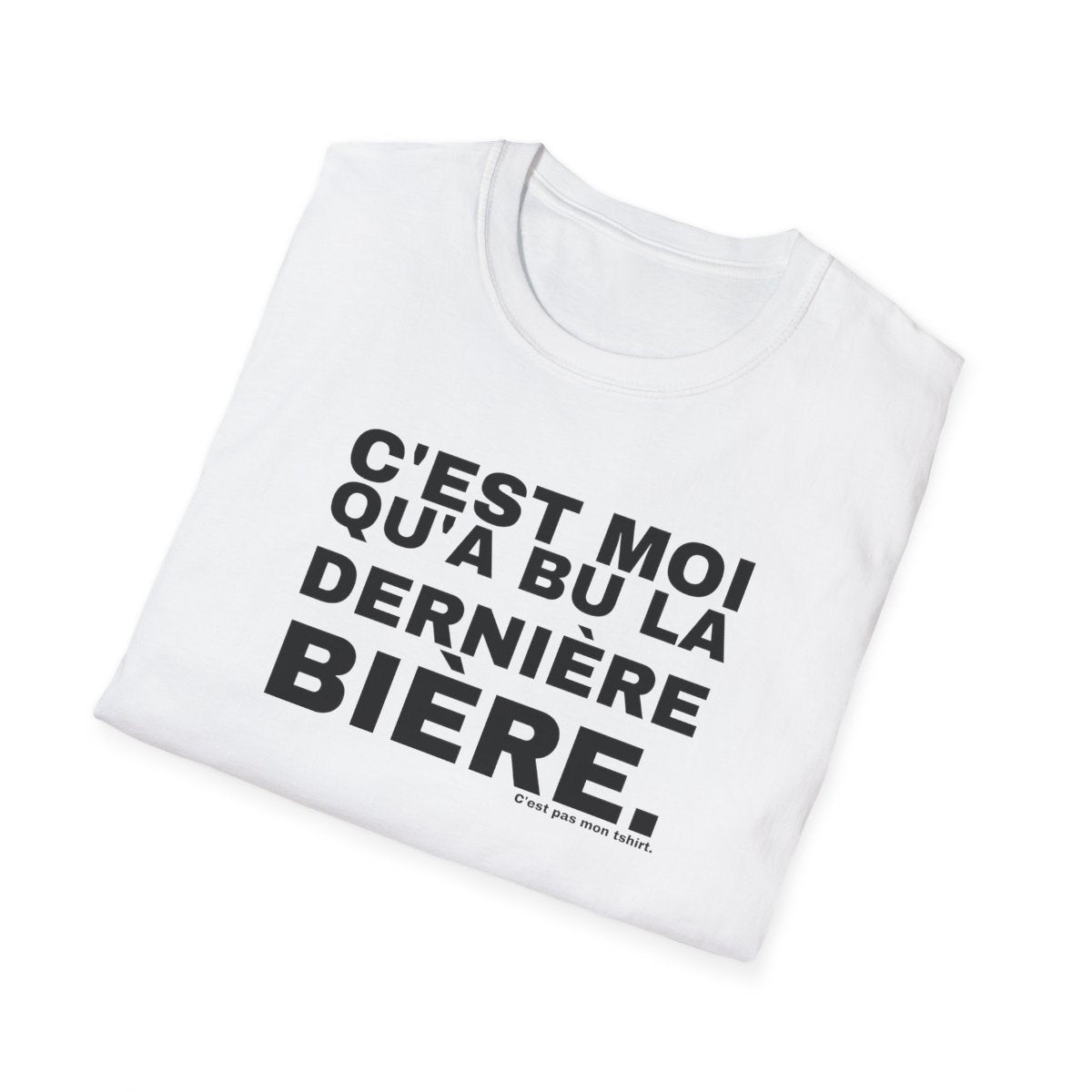 C'EST MOI QU'A BU LA DERNIÈRE BIÈRE.